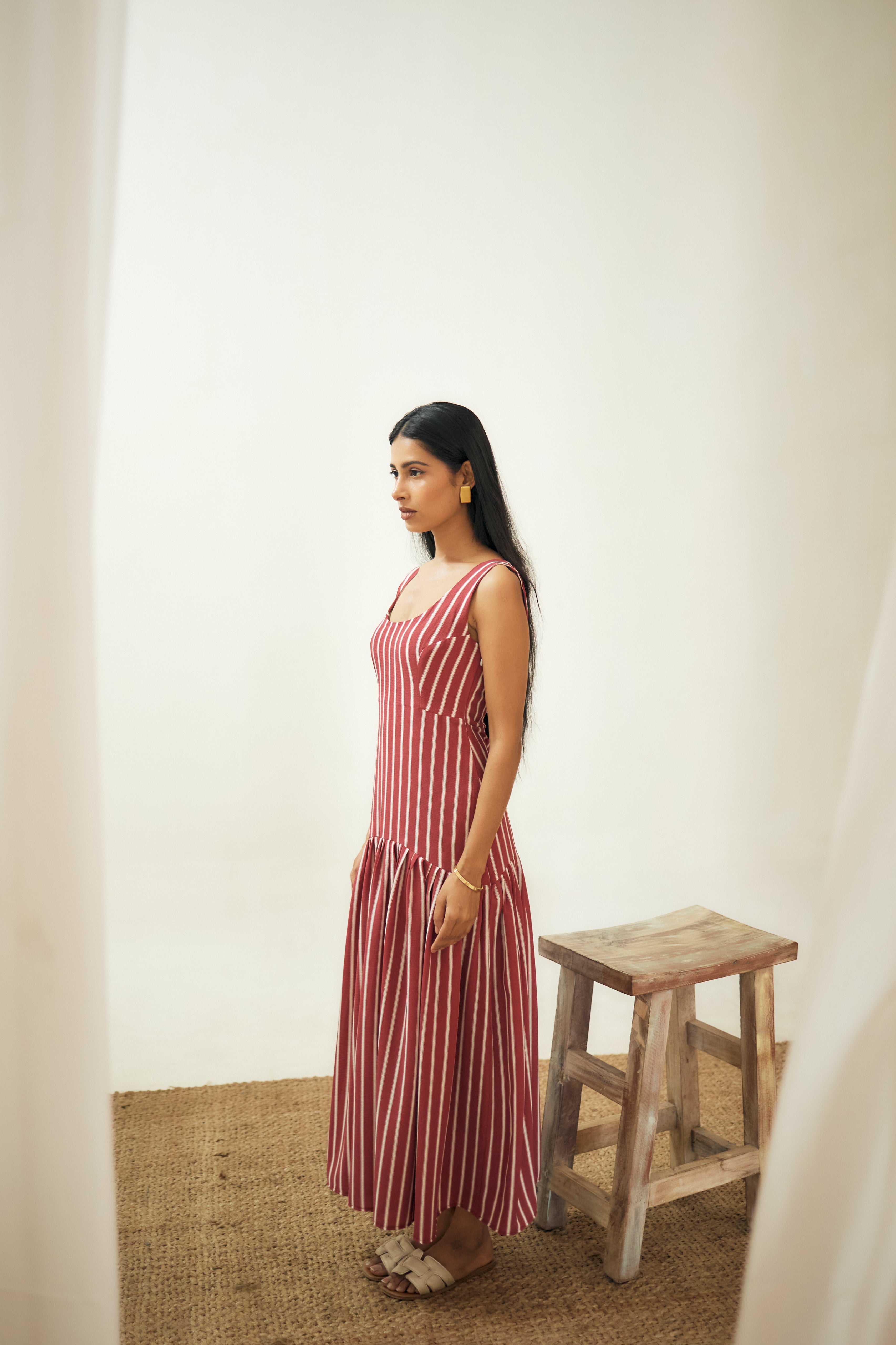 Cherry Line Dress
