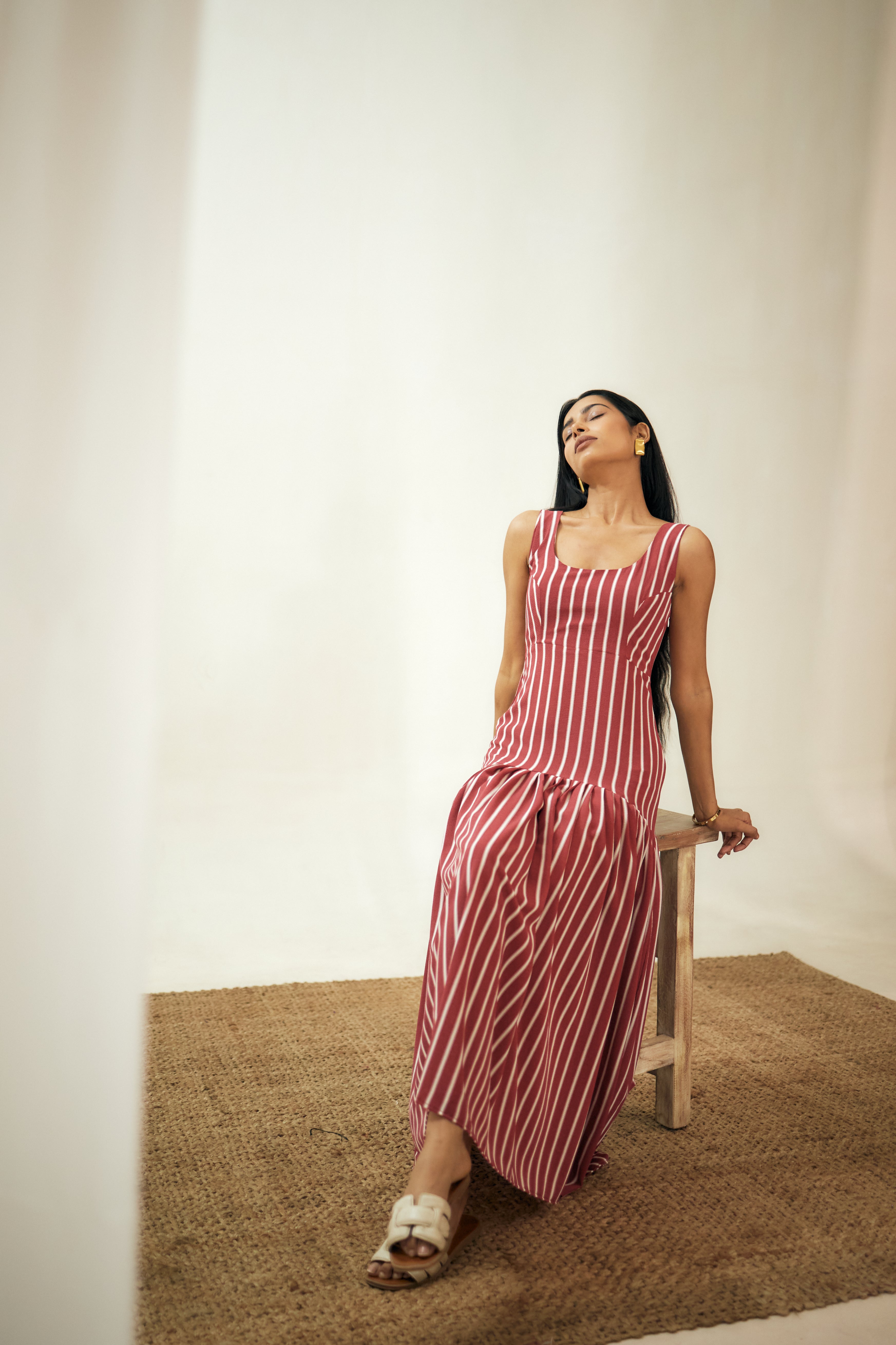 Cherry Line Dress