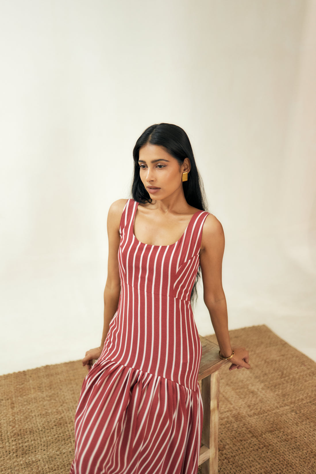 Cherry Line Dress