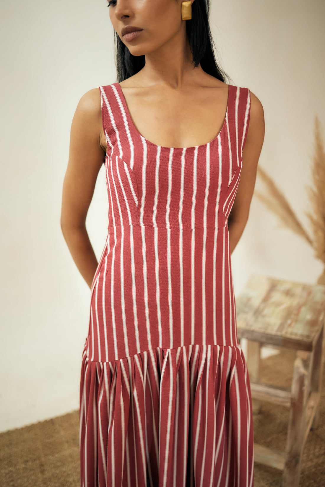 Cherry Line Dress