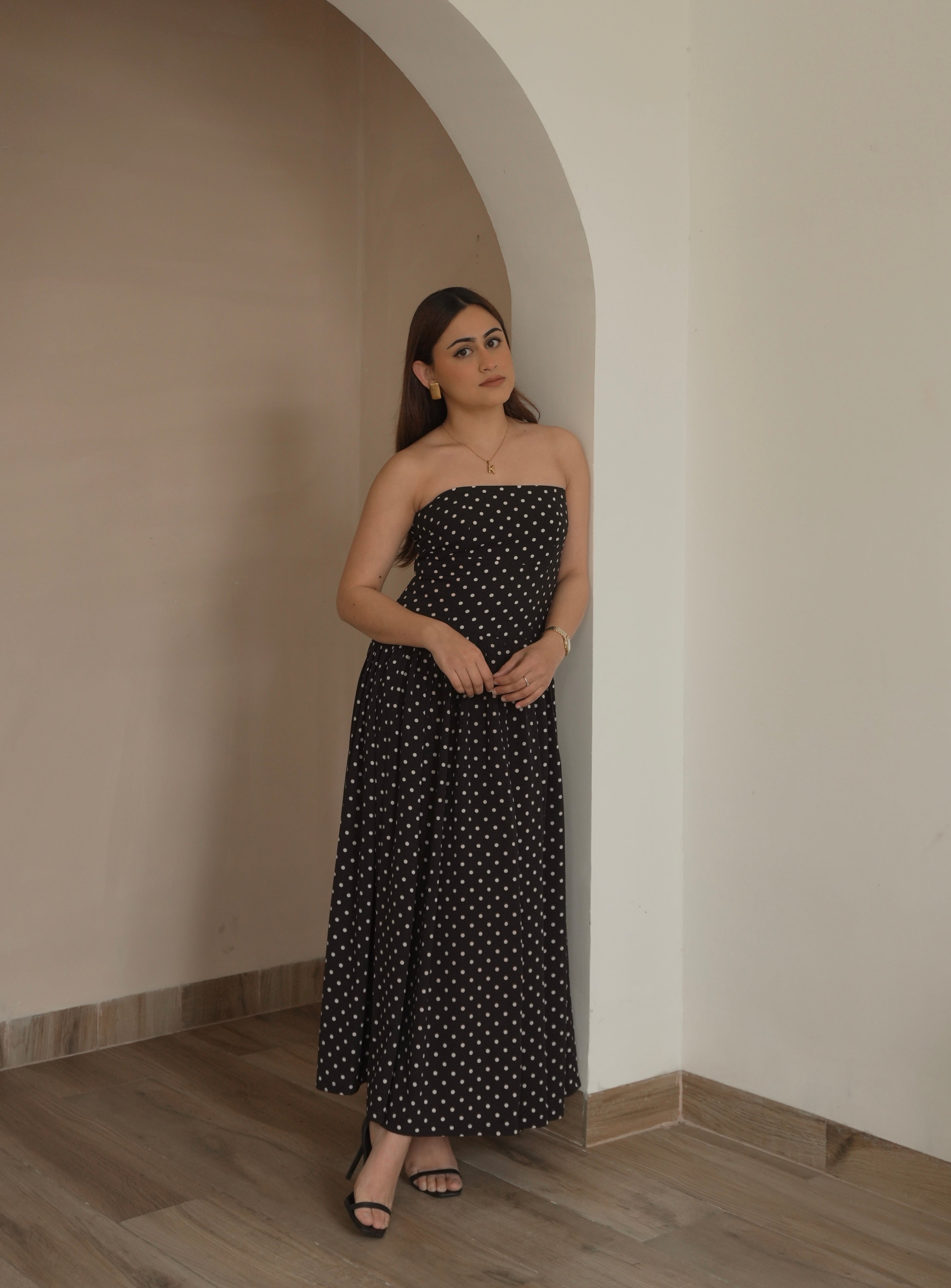 Spot On Black Dress
