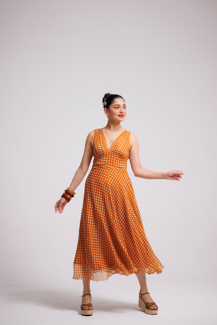 Tangerine Dress